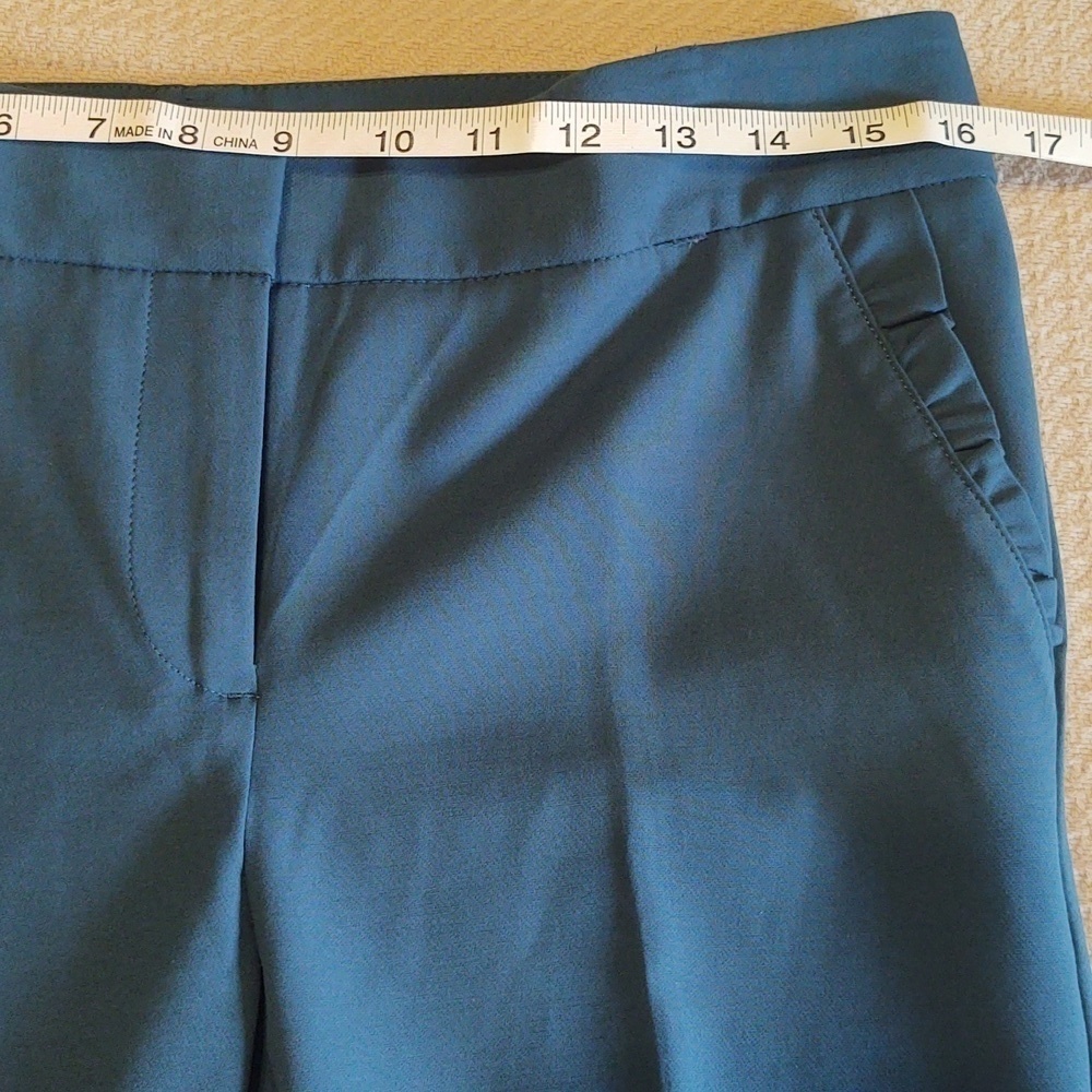 Talbot Women's Pants with ruffle on front pockets - Picture 5 of 9